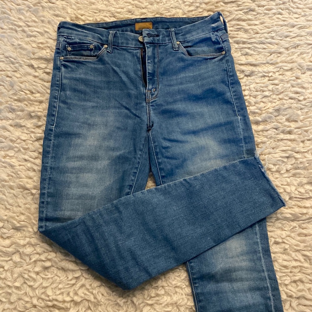 Mother mid-rise jeans